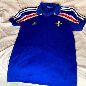 Blue Adidas Retro France World Cup Men’s Shirt (S)